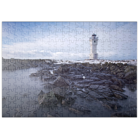 Darstellung des Puzzle Motivs Akranes - Puzzleteile: 200