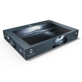 Darstellung des Puzzle Motivs Blick von Borgarnes, Epische Version - Puzzleteile: 1000