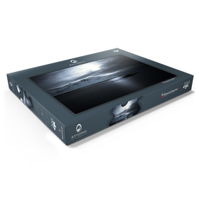 Darstellung des Puzzle Motivs Blick von Borgarnes, Epische Version - Puzzleteile: 200