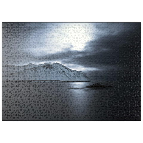 puzzleplate View from Borgarnes, Epic Version 500 Puzzle
