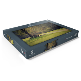 Darstellung des Puzzle Motivs Friedlich - Puzzleteile: 100