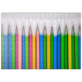 Darstellung des Puzzle-Motivs Somewhere over the rainbow – Puzzleteile: 200