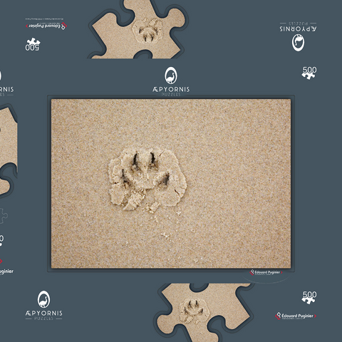 Landes Boulevard imprint 500 Puzzle Schachtel 3D Modell