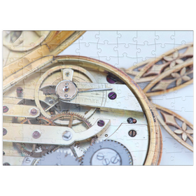 Darstellung des Puzzle Motivs Winding Watch - Puzzleteile: 100