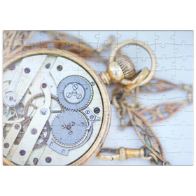 Darstellung des Puzzle Motivs Winding Watch - Puzzleteile: 100