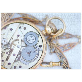 Darstellung des Puzzle Motivs Winding Watch - Puzzleteile: 500