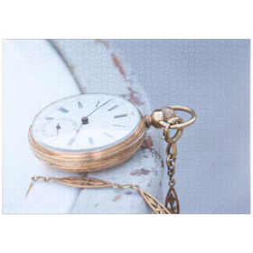 Darstellung des Puzzle Motivs Winding Watch - Puzzleteile: 100