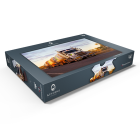 Alternative Darstellung des Puzzle-Motivs Road Train – Puzzleteile: 1000