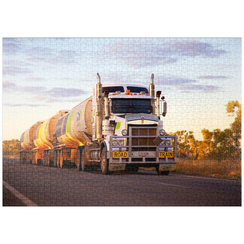 puzzleplate Road Train 1000 Puzzle