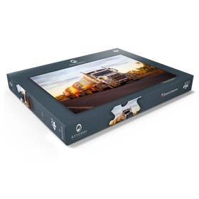 Darstellung des Puzzle Motivs Road Train - Puzzleteile: 100