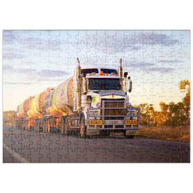 Darstellung des Puzzle-Motivs Road Train – Puzzleteile: 200