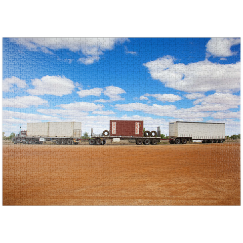 puzzleplate Road Train 1000 Puzzle
