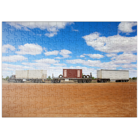 Darstellung des Puzzle-Motivs Road Train – Puzzleteile: 200