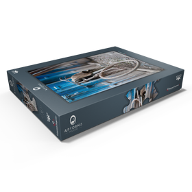 Darstellung des Puzzle Motivs Fahrrad - Puzzleteile: 1000