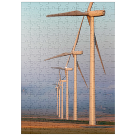 Darstellung des Puzzle-Motivs Morgendämmerung im Lauragais – Puzzleteile: 200