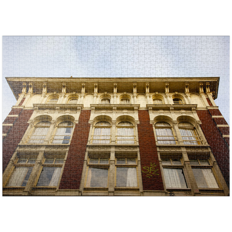 puzzleplate Amsterdam facade 1000 Puzzle