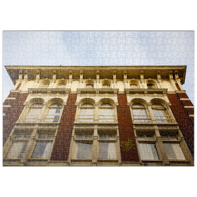 Darstellung des Puzzle-Motivs Fassade in Amsterdam – Puzzleteile: 500