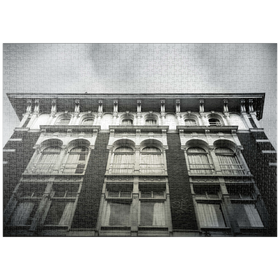 Darstellung des Puzzle-Motivs Amsterdamer Fassade, Epic Version – Puzzleteile: 1000