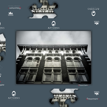 Amsterdam facade, Epic Version 1000 Puzzle Schachtel 3D Modell