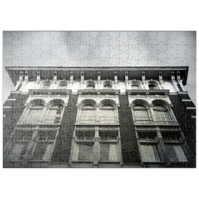 Darstellung des Puzzle-Motivs Amsterdamer Fassade, Epic Version – Puzzleteile: 200