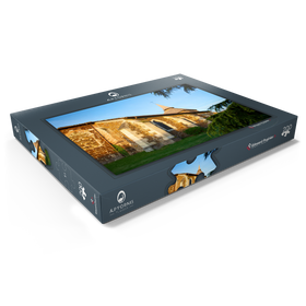 Darstellung des Puzzle Motivs Kirche von Mézos - Puzzleteile: 200