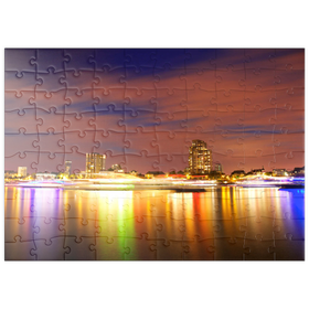 Darstellung des Puzzle Motivs Somewhere over the -RhineBow- - Puzzleteile: 100