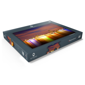 Alternative Darstellung des Puzzle-Motivs Somewhere over the -RhineBow- – Puzzleteile: 200