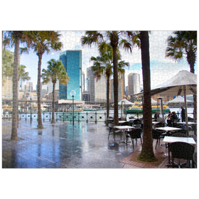 Darstellung des Puzzle-Motivs Sydney Cove Oyster Bar – Puzzleteile: 1000