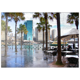 Darstellung des Puzzle Motivs Sydney Cove Oyster Bar - Puzzleteile: 100