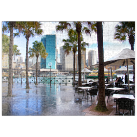 Darstellung des Puzzle Motivs Sydney Cove Oyster Bar - Puzzleteile: 500