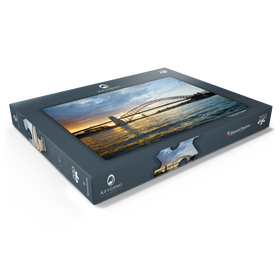Alternative Darstellung des Puzzle-Motivs Sydney's Harbour Bridge – Puzzleteile: 200