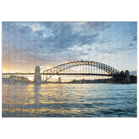 Darstellung des Puzzle-Motivs Sydney's Harbour Bridge – Puzzleteile: 200