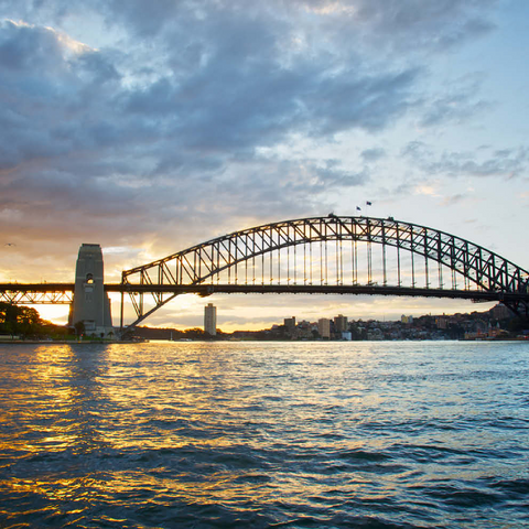 Sydney's Harbour Bridge 200 Puzzle 3D Modell