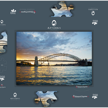 Sydney's Harbour Bridge 200 Puzzle Schachtel 3D Modell