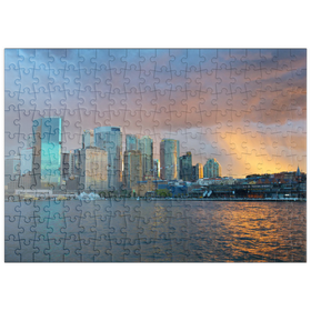 Darstellung des Puzzle-Motivs Sydney's lights – Puzzleteile: 200