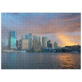 Darstellung des Puzzle Motivs Sydney's lights - Puzzleteile: 500