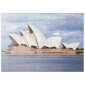 Darstellung des Puzzle Motivs Sydney Opera House - Puzzleteile: 100