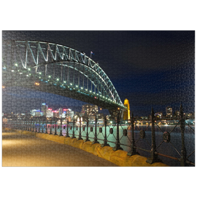 Darstellung des Puzzle-Motivs Sydney's Harbour Bridge – Puzzleteile: 1000