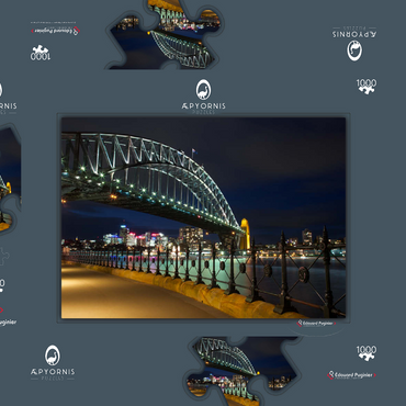 Sydney's Harbour Bridge 1000 Puzzle Schachtel 3D Modell
