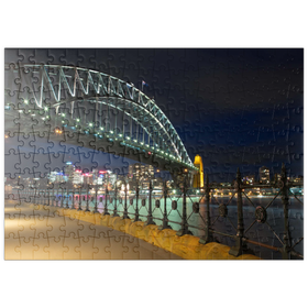 Darstellung des Puzzle-Motivs Sydney's Harbour Bridge – Puzzleteile: 200