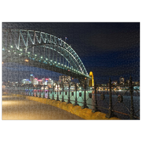 Darstellung des Puzzle Motivs Sydney's Harbour Bridge - Puzzleteile: 500