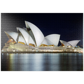 Darstellung des Puzzle-Motivs Sydney Opera House – Puzzleteile: 1000