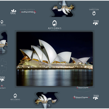 Sydney Opera House 200 Puzzle Schachtel 3D Modell
