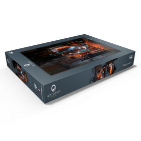 Darstellung des Puzzle Motivs Kathmandu by night - Puzzleteile: 1000