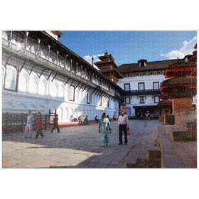 Darstellung des Puzzle Motivs Jagannath Temple - Puzzleteile: 1000