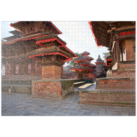 Darstellung des Puzzle-Motivs Jagannath Temple – Puzzleteile: 1000