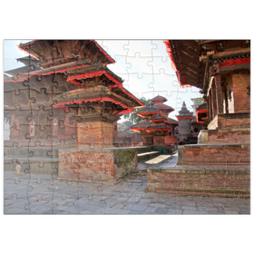 Darstellung des Puzzle Motivs Jagannath Temple - Puzzleteile: 100