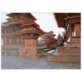 Darstellung des Puzzle Motivs Jagannath Temple - Puzzleteile: 500