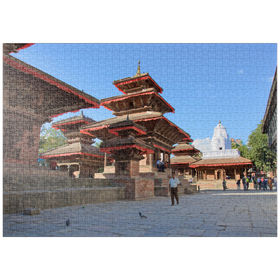 Darstellung des Puzzle-Motivs Jagannath Temple – Puzzleteile: 1000