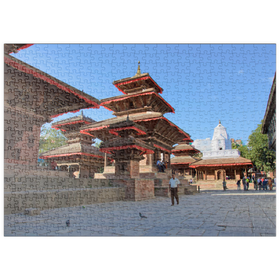 Darstellung des Puzzle Motivs Jagannath Temple - Puzzleteile: 500